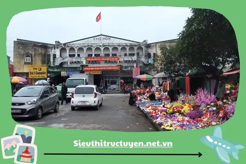 Chợ Hôm - Khu chợ sôi động vào buổi chiều tại Cửa Lò
