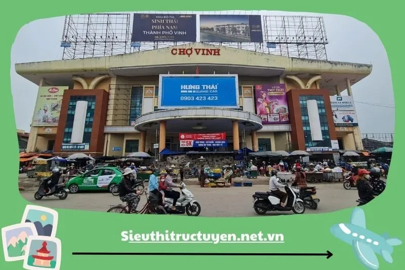 Chợ Vinh - Khu chợ lớn nhất Nghệ An và điểm đến không thể bỏ lỡ