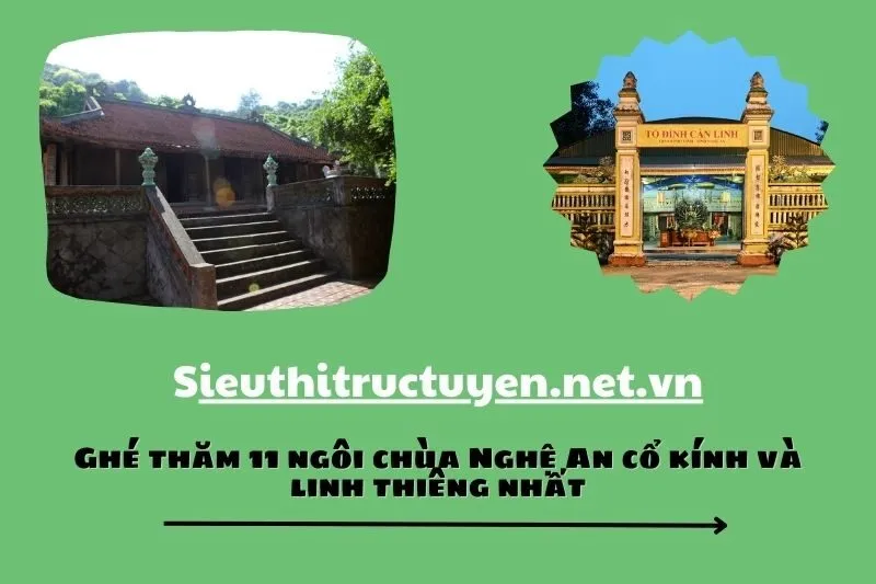 Ghé thăm 11 ngôi chùa Nghệ An cổ kính và linh thiêng nhất