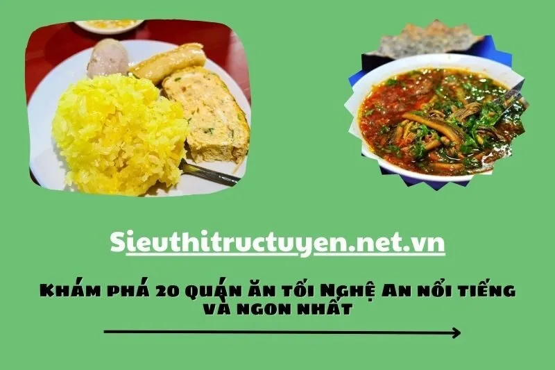 Khám phá 20 quán ăn tối Nghệ An nổi tiếng và ngon nhất