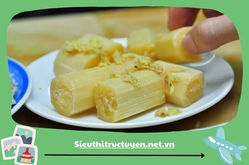 Mía Hấp Gừng - Món Ăn Vặt Dân Dã