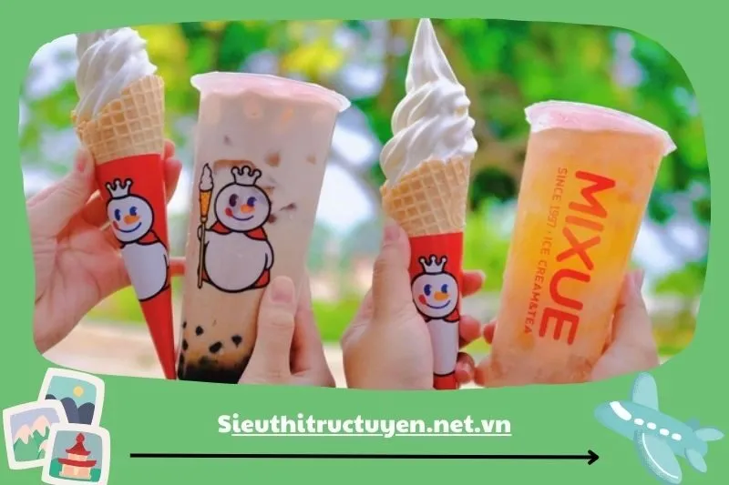 Mixue – Không Gian Thoáng Đãng Và Đa Dạng Vị Trà Sữa