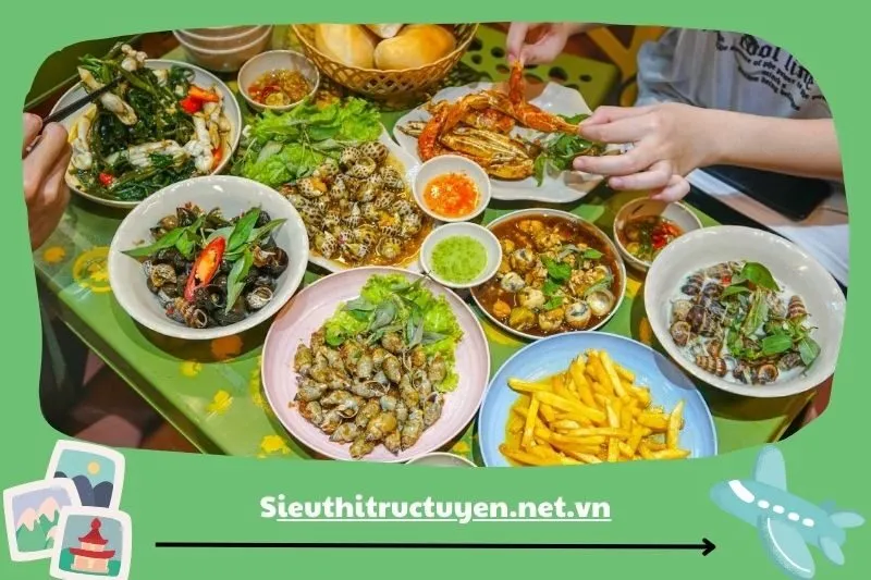Quán ốc Bà Thưởng – Nơi thưởng thức ốc ngon lâu đời tại Nghệ An