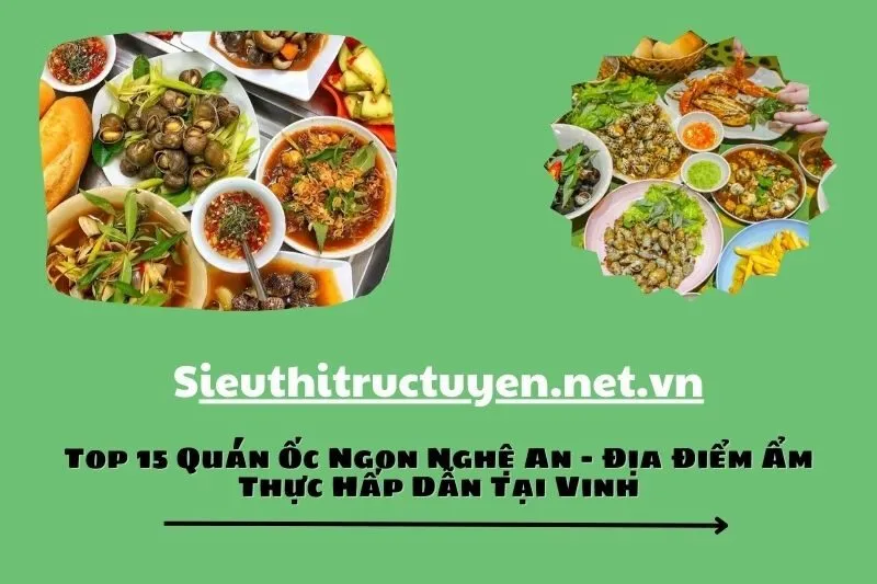 Top 15 Quán Ốc Ngon Nghệ An - Địa Điểm Ẩm Thực Hấp Dẫn Tại Vinh