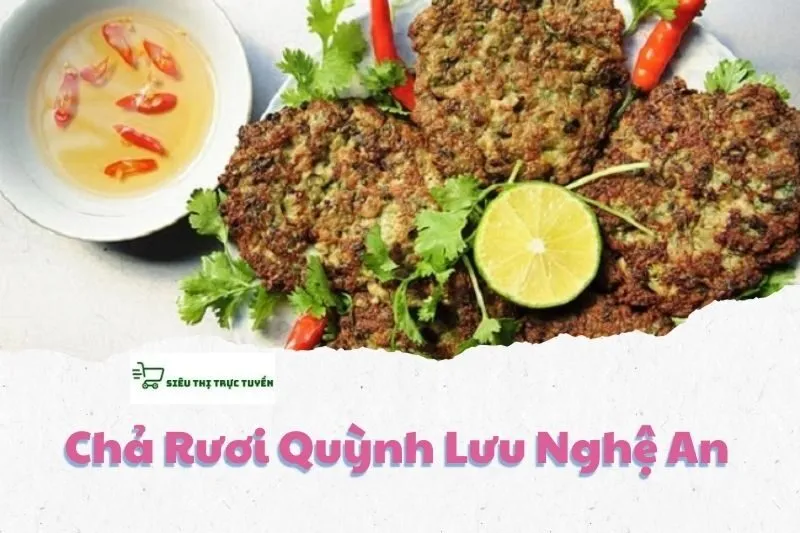 Chả rươi Quỳnh Lưu Nghệ An