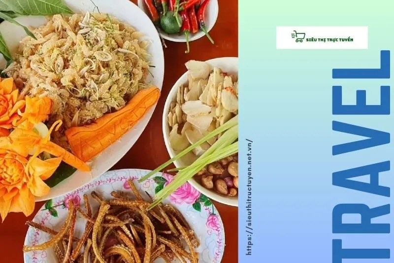 Hương vị đặc trưng của gỏi nhệch Kim Liên