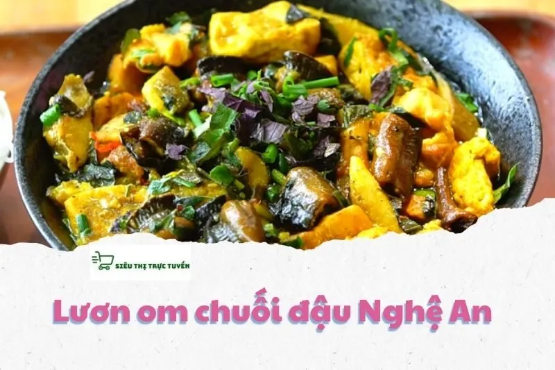 Lươn om chuối đậu Nghệ An