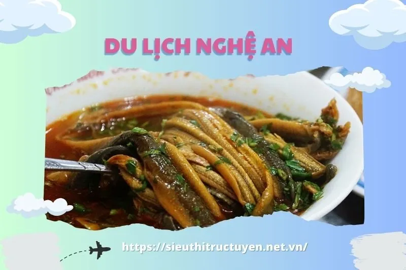 Nguyên liệu chuẩn bị cho Súp lươn Nghệ An