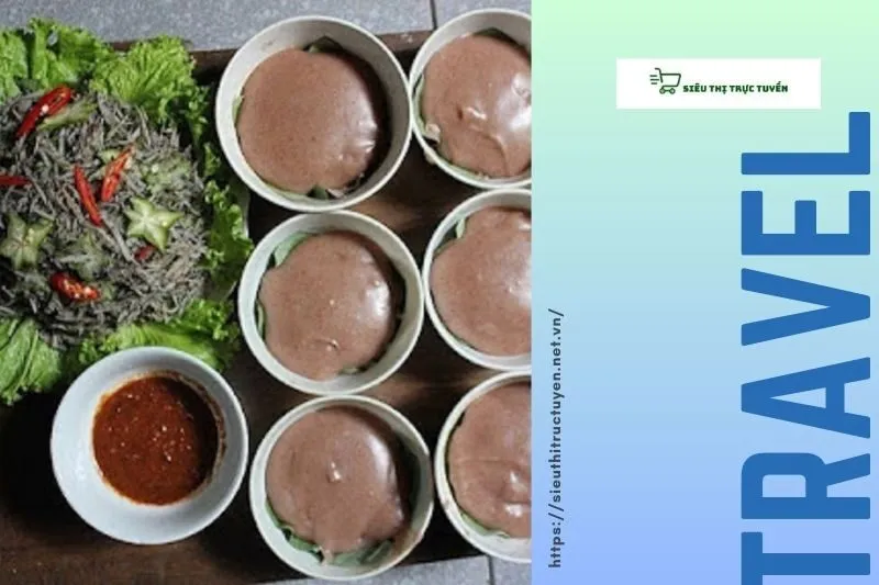 Những món ăn kèm phổ biến với Bánh đúc hến