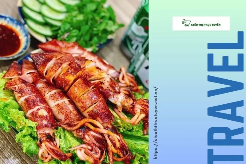 Những món ăn kèm tuyệt vời với mực nhảy nướng